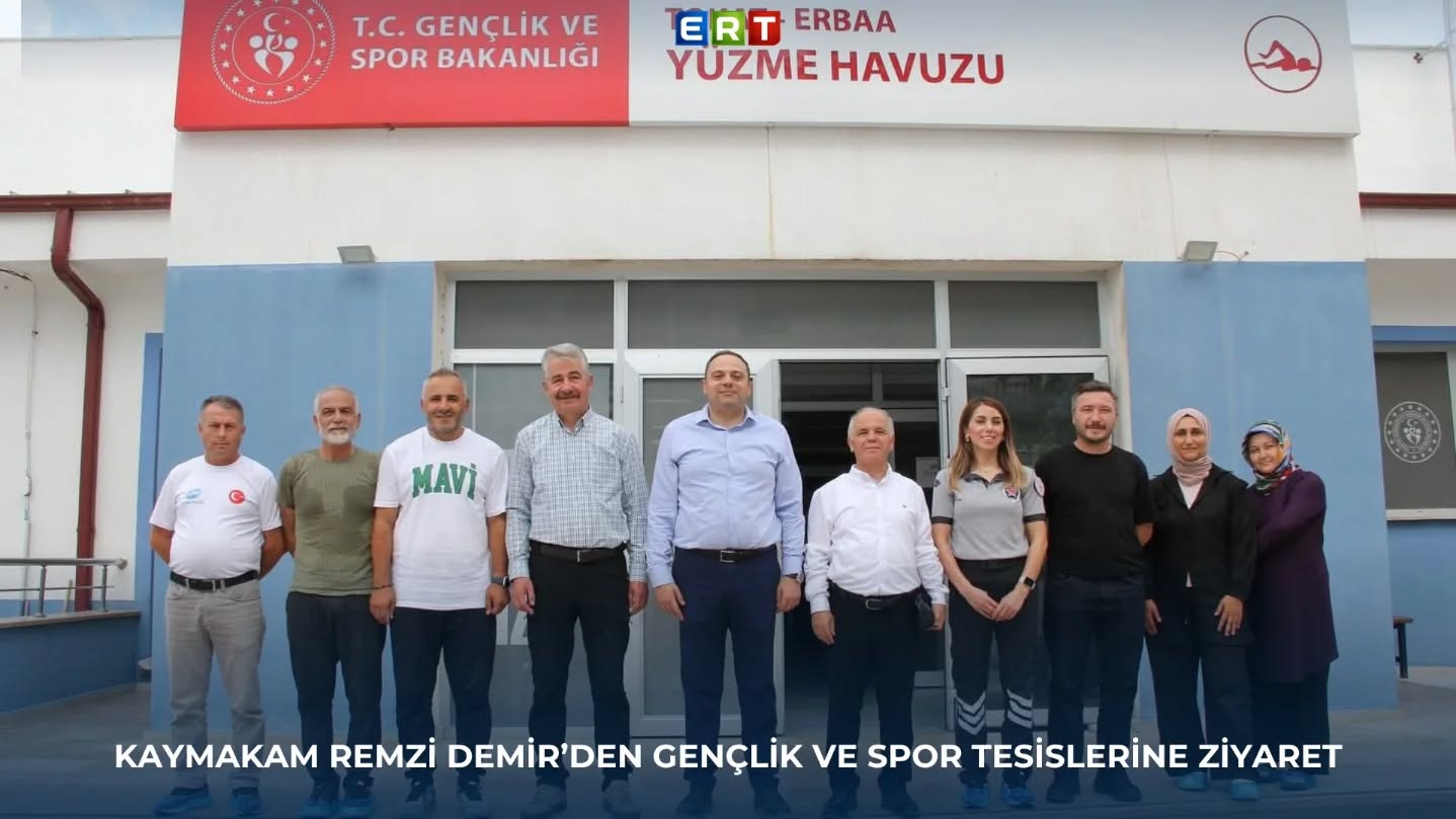 Erbaa Kaymakamı Remzi Demir, ilçede gençlik ve spor alanında hizmet veren kurumları ziyaret ederek incelemelerde bulundu.