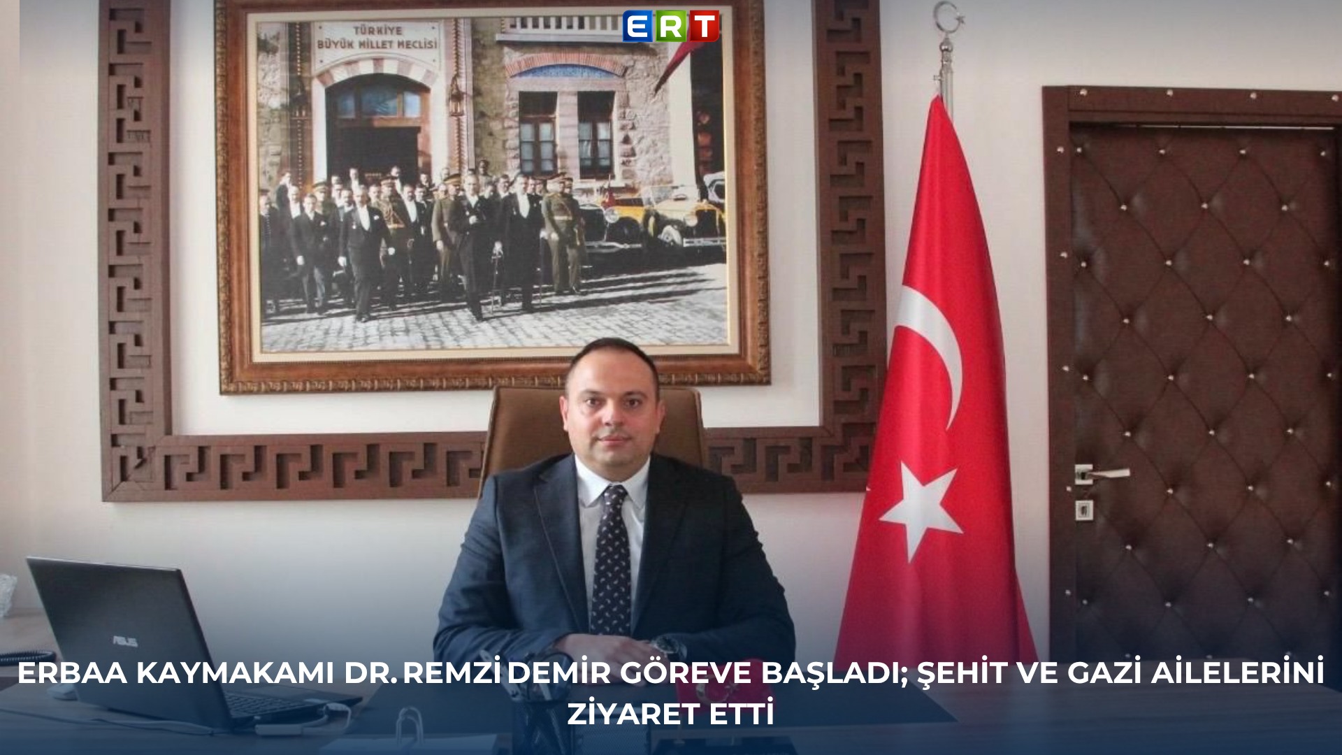 Erbaa Kaymakamı Dr. Remzi Demir Göreve Başladı.